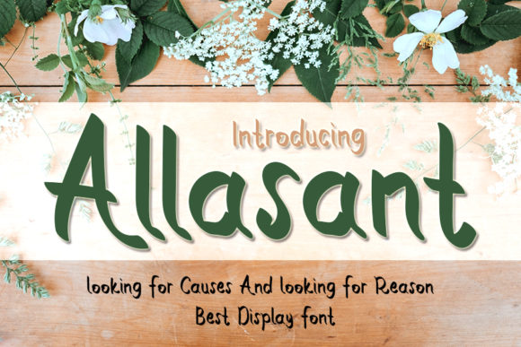 Allasant: The Handwritten Font That Elevates Brand Identity