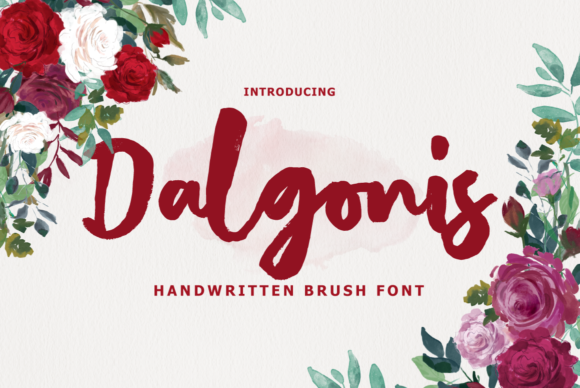 Dalgonis: A Handwritten Font for Makers