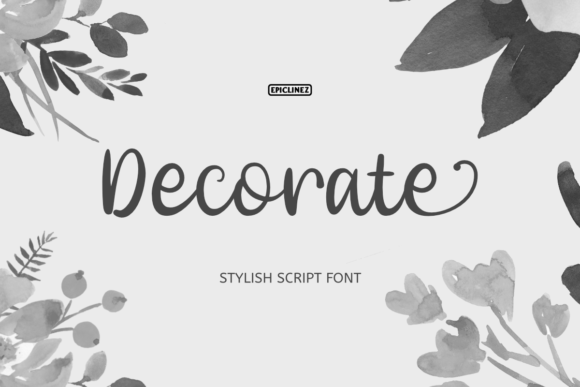 Decorate Font: Elevating Web Design with Handwritten Style