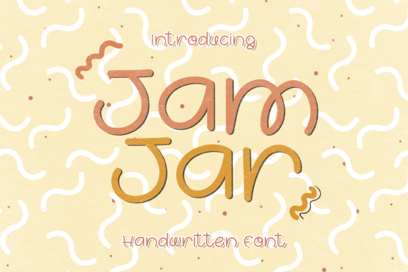 Jam Jar: A Playful Handwritten Font for Editorial Design