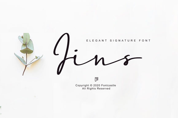 Jins: A Delicate Handwritten Typeface for Branding