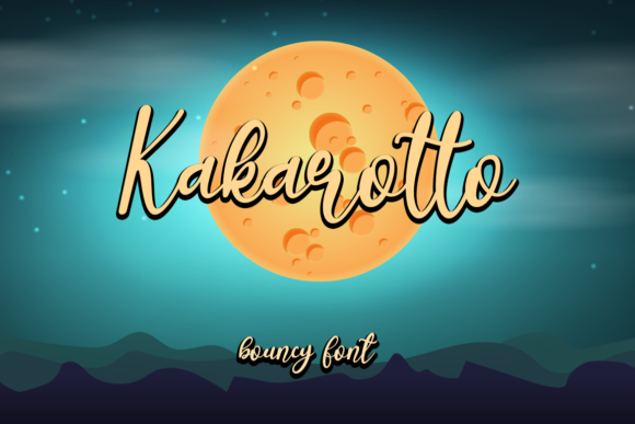 Kakarotto: A Handwritten Font for Web Design