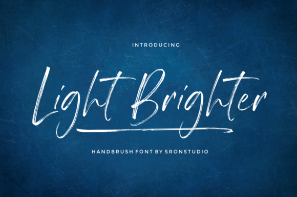 Light Brighter: A Handwritten Typeface for Editorial Design