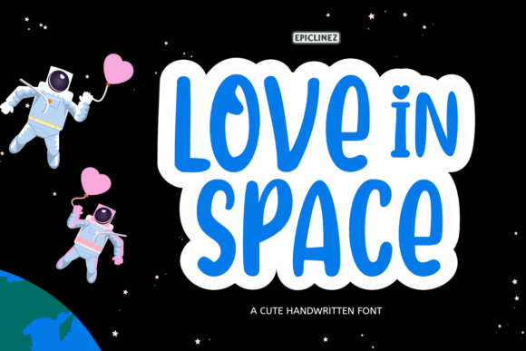 Love in Space: A Handwritten Font for Editorial Charm