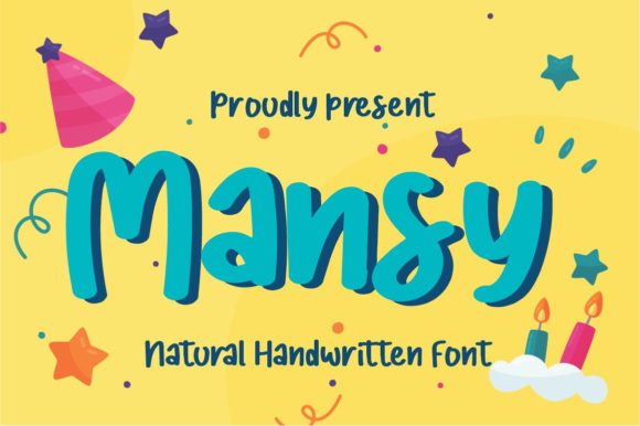 Mansy Font: A Joyful Handwritten Typeface for Playful Brands