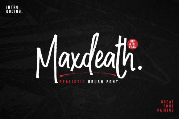 Maxdeath Font: Elevate Your Brand Identity