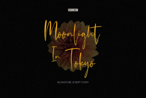 Moonlight in Tokyo: A Premium Script Font for Digital Campaigns