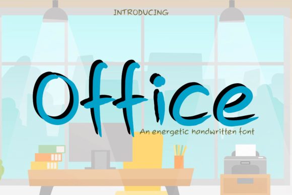 Office: A Handwritten Font for Editorial Warmth
