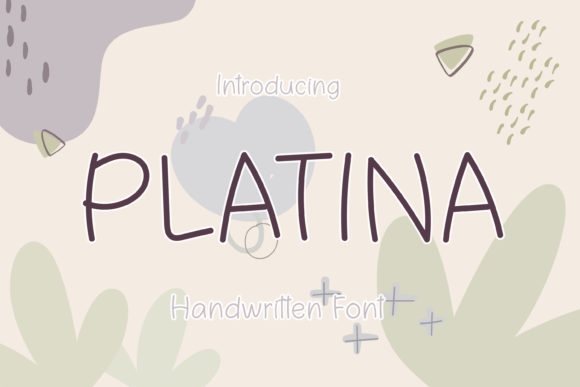 Platina: A Handwritten Font That Elevates Brand Identity