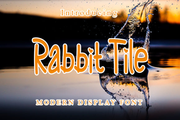 Rabbit Tile: A Quirky Handwritten Font for Editorial Design