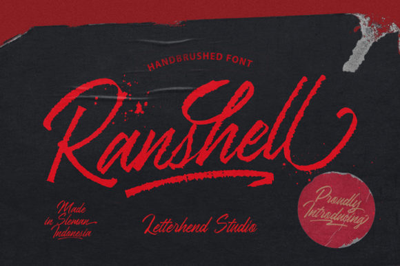 Ranshell: A Handwritten Font for Modern Web Design