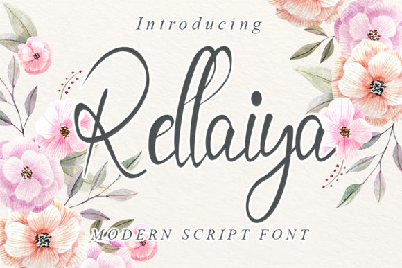 Rellaiya Font: Elegant Script for Crafters