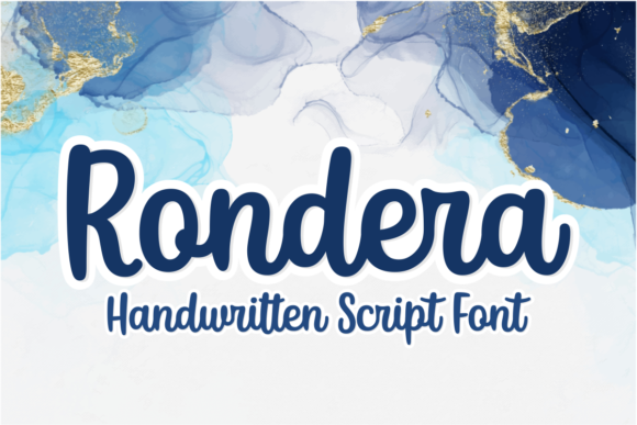 Rondera: A Friendly Handwritten Font for Web Design