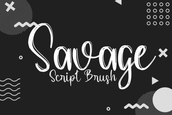Savage: A Modern Script Font for Web Design