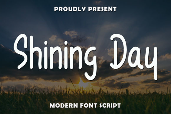 Shining Day: A Handwritten Font for Editorial Design