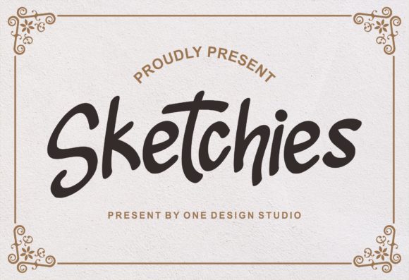 Sketchies: A Playful Handwritten Font for Brands