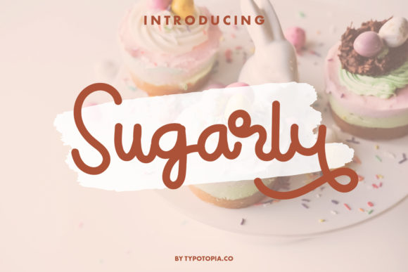 Sugarly: A Handwritten Font for Editorial Design