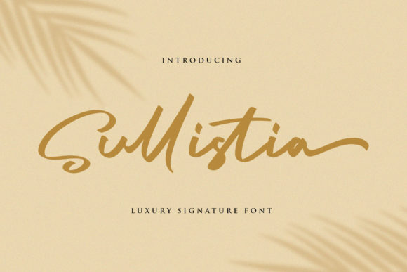 Sullistia Font: Elevating Web Design with Handwritten Elegance