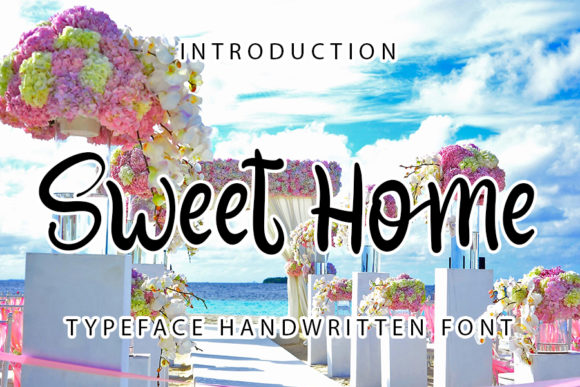 Sweet Home: A Handwritten Typeface for Editorial Design