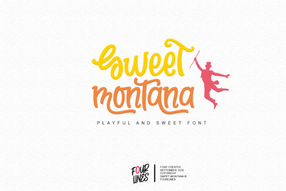 Sweet Montana: A Handwritten Font for Editorial Design
