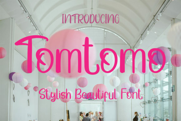 Tomtomo Font: A Casual Typeface for Bold Campaigns